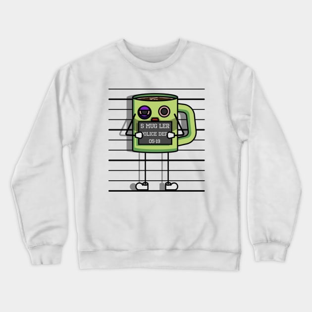 Mugshot Crewneck Sweatshirt by RhinoTheWrecker